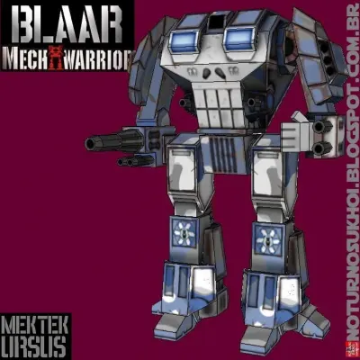 Бумажная модель Робот Ursus (MechWarrior)