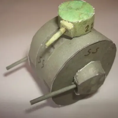 Бумажная модель Шаротанк ШТ-1А (World of Tanks)