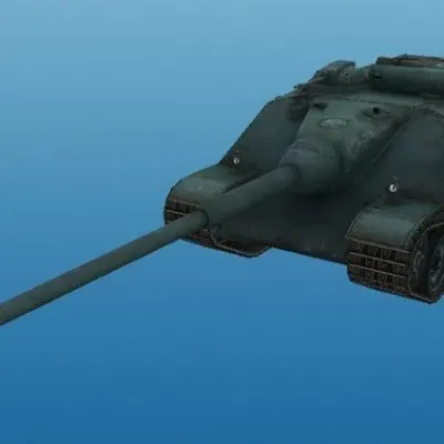 Бумажная модель Самоходная установка AMX 50 Foch