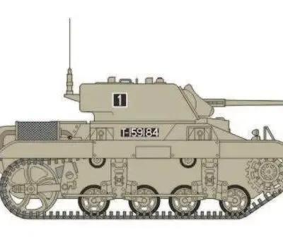 Бумажная модель Танк M22 Locust
