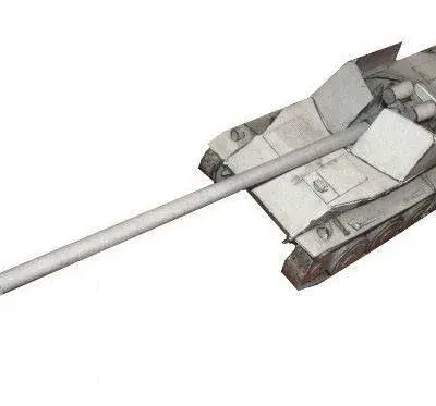 Бумажная модель Самоходная установка Rheinmetall-Borsig Waffentrager