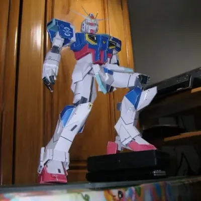 Бумажная модель Робот ZGMF-X56S/α Force Impulse Gundam (Gundam)