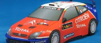 Бумажная модель Автомобиль Citroen Xsara WRC