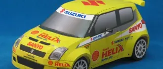 Бумажная модель Автомобиль Suzuki Swift Super 1600