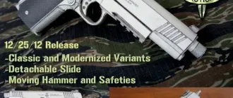 Бумажная модель Пистолет M1911