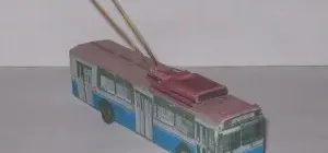 Бумажная модель Троллейбус АКСМ-101ПС