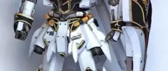 Бумажная модель Робот MSN-06S Sinanju White Comet (Gundam)