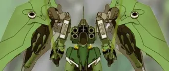 Бумажная модель Робот NZ-666 Kshatriya (Gundam)