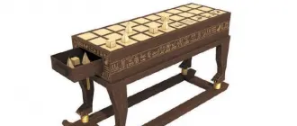 Бумажная модель Настольная игра Сенет