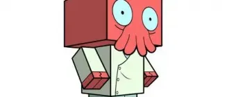 Бумажная модель Доктор Зойдберг (Футурама) [cubeecraft]