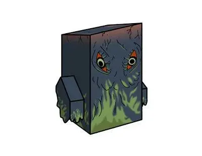 Бумажная модель Хедора (Годзилла против Хедоры) [cubeecraft]