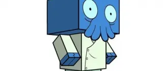 Бумажная модель Доктор Зойдберг из параллельной вселенной (Футурама) [cubeecraft]