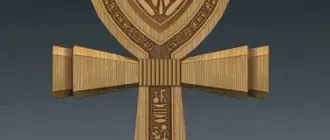 Бумажная модель Анх / Коптский крест