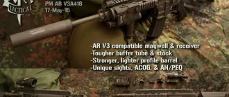 Бумажная модель Автомат HK416