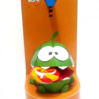 Бумажная модель Лягушка Ам Ням (Cut the Rope)