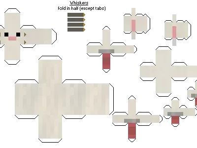 Белый кролик(Mo Creatures)