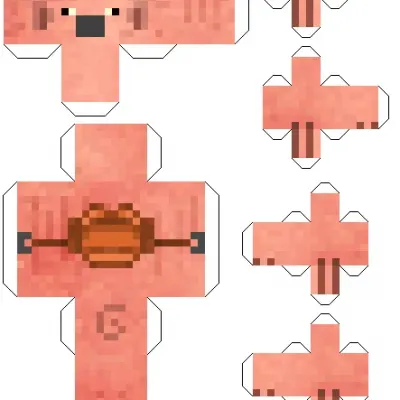 Свинья с седлом