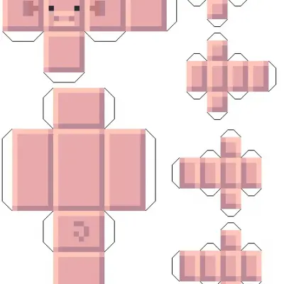 Свинья(Tiny Pixels)