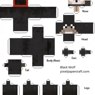 Черный волк(Better Breeds Mod)