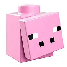 Минифигурка свиньи LEGO(With Seperate Blocks)