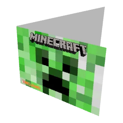 Открытка на День Рождения Minecraft
