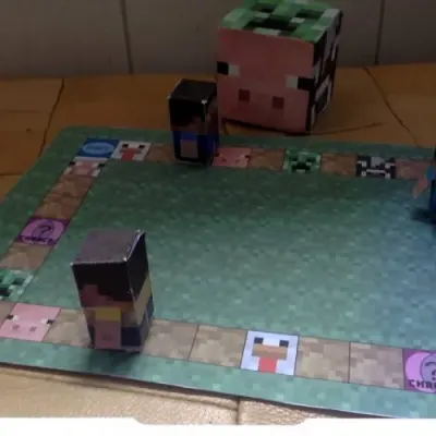Захват животных(Mini Papercraft Game)