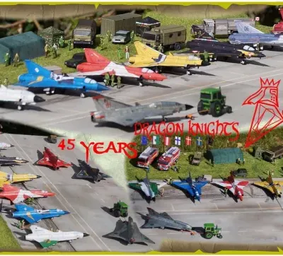 Диорама «Die Sage vom Drachenfest» — сага о фестивале драконов )) Перемасштаб из 1/60 в 1/100 то есть,