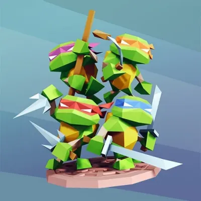 Ниндзя-черепашки Чиби / Ninjа Turtlеs Chibi (Tееnage Mutаnt Ninjа Turtlеs)