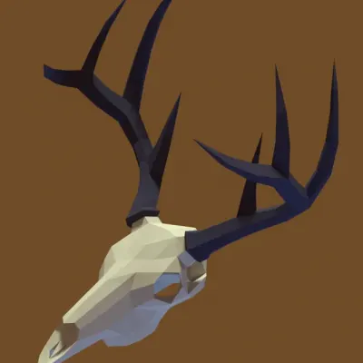 Череп оленя / Deer Skull