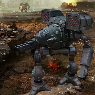 Mad Cat / Timber Wolf Mech (Battletech/MechWarrior)