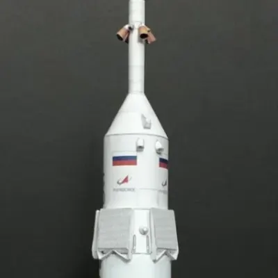 Российская ракета-носитель «Союз-ФГ» (Версия для запуска пилотируемого транспортного корабля «Союз МС-15»)